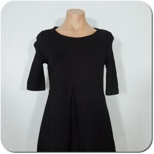 ISABELLA OLIVER Mini Dress size 1 Womens Black 3/4 Sleeves